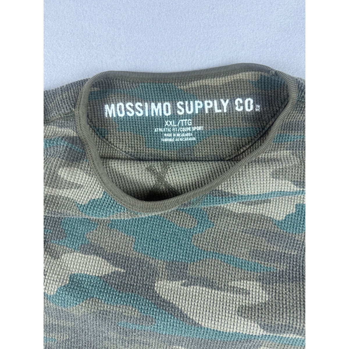Mossimo Supply Co Camo Thermal Shirt - XXL