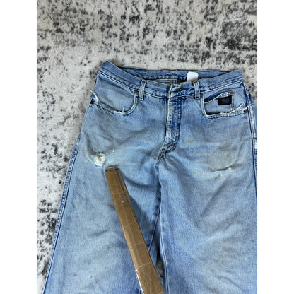Vintage Harley Davidson Denim Blue Pants - 33