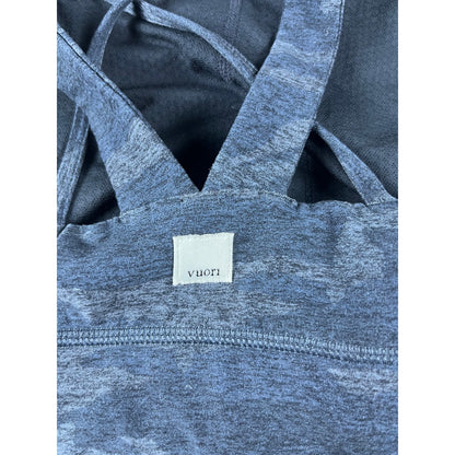 Vuori Elevation Sports Bra Dark Gray Camo