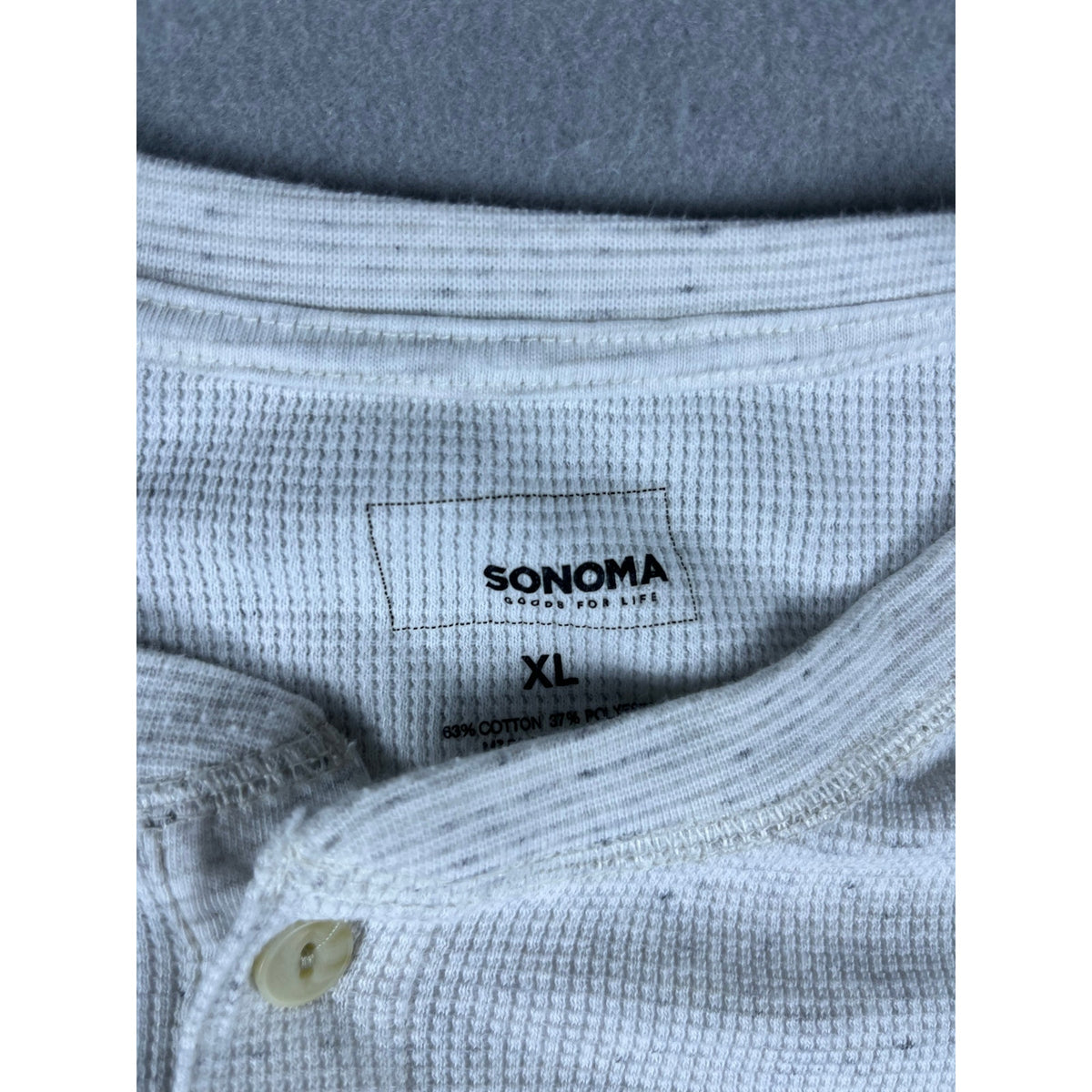 Sonoma Thermal Henley Shirt - XL