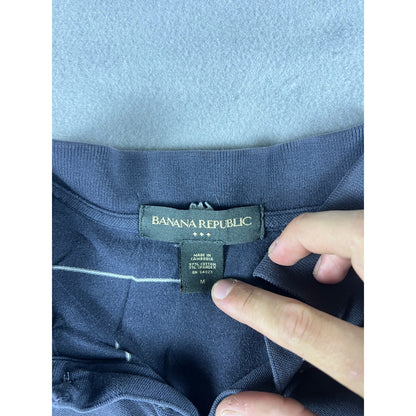 Banana Republic Striped Polo Shirt - M