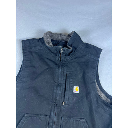 Carhartt Washed Duck Mock Neck Vest - M