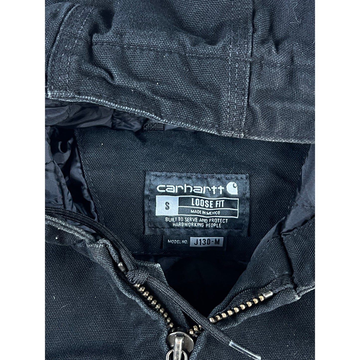 Vintage Black Carhartt Active Jacket - S