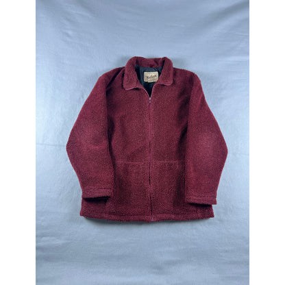 Vintage Woolrich Sherpa Fleece Jacket Womens - M
