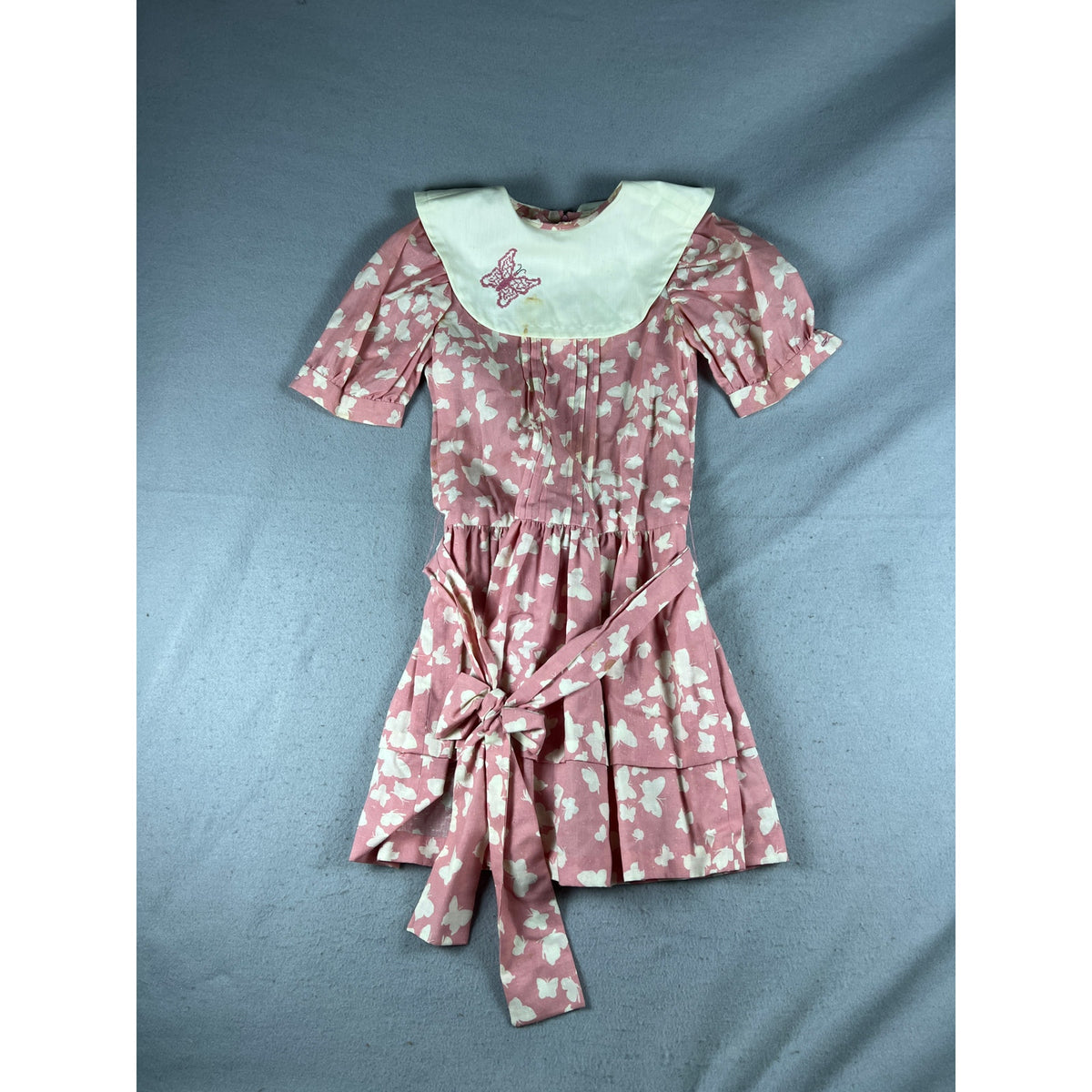 Vintage Butterflies Dress Girls - M