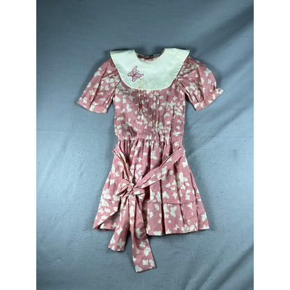 Vintage Butterflies Dress Girls - M