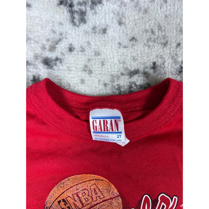 Vintage Chicago Bulls Kids Basketball Shirt - 2T