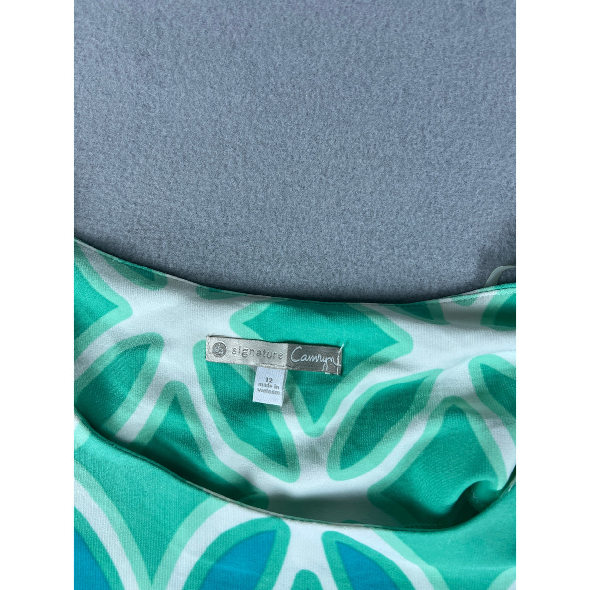 Dressbarn Signature Camryn Geometric Ombre Dress - 12