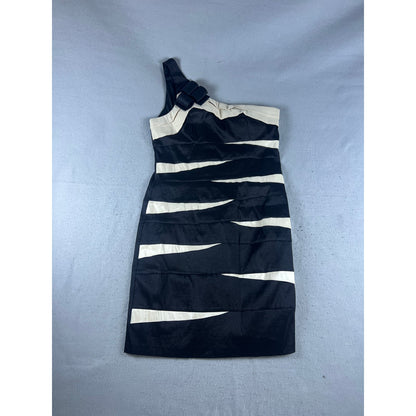 Dressbarn One Shoulder Mini Cocktail Dress - 14