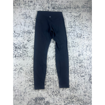 Black Lululemon High Rise Ankle Leggings - 8