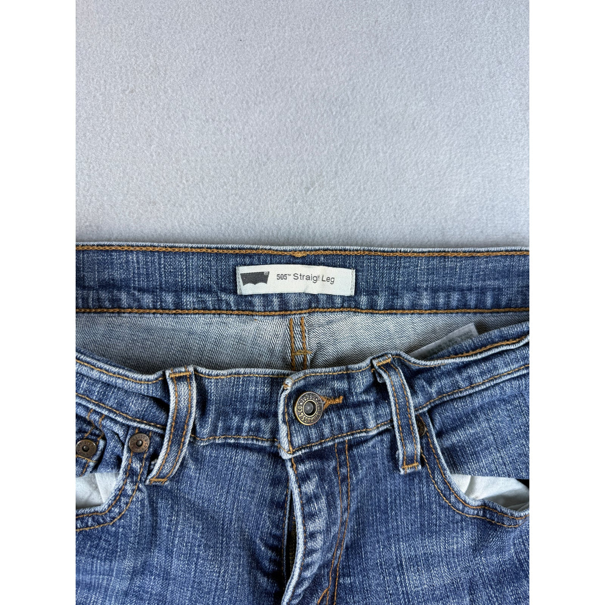 Levi's 505 Straight Leg Jeans - 8M