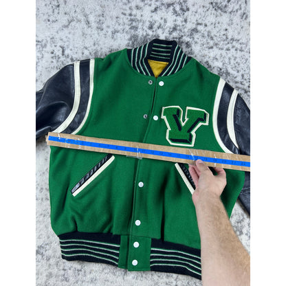 Vintage 70s Varsity Letterman Jacket - L