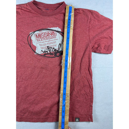 Y2k Red Vertical Skateboard Shirt - YL