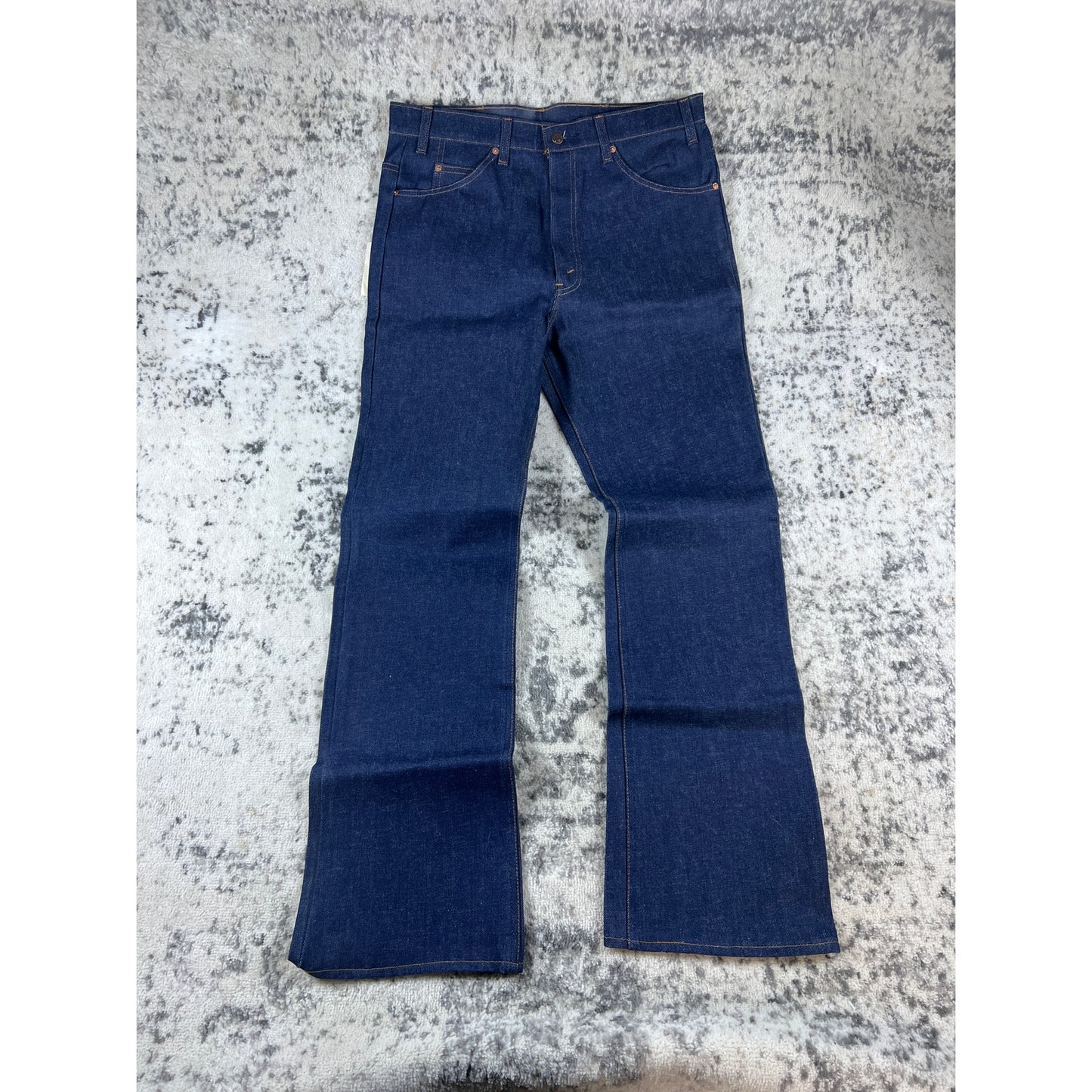 VTG 1981 Levi's 517-0217 Saddleman 36x33 Denim Jeans Boot Cut Bell Bottom USA