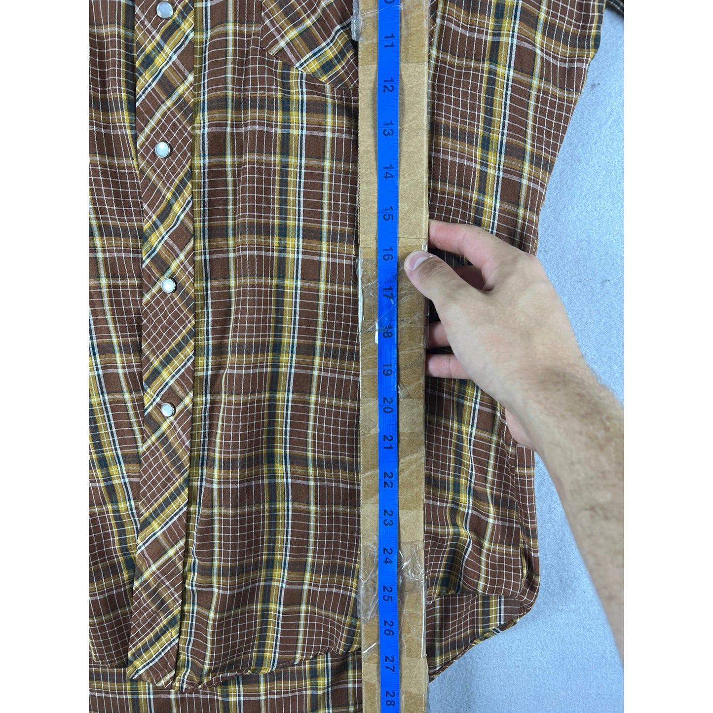Vintage JCPenney Pearl Snap Western Shirt - L