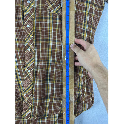 Vintage JCPenney Pearl Snap Western Shirt - L