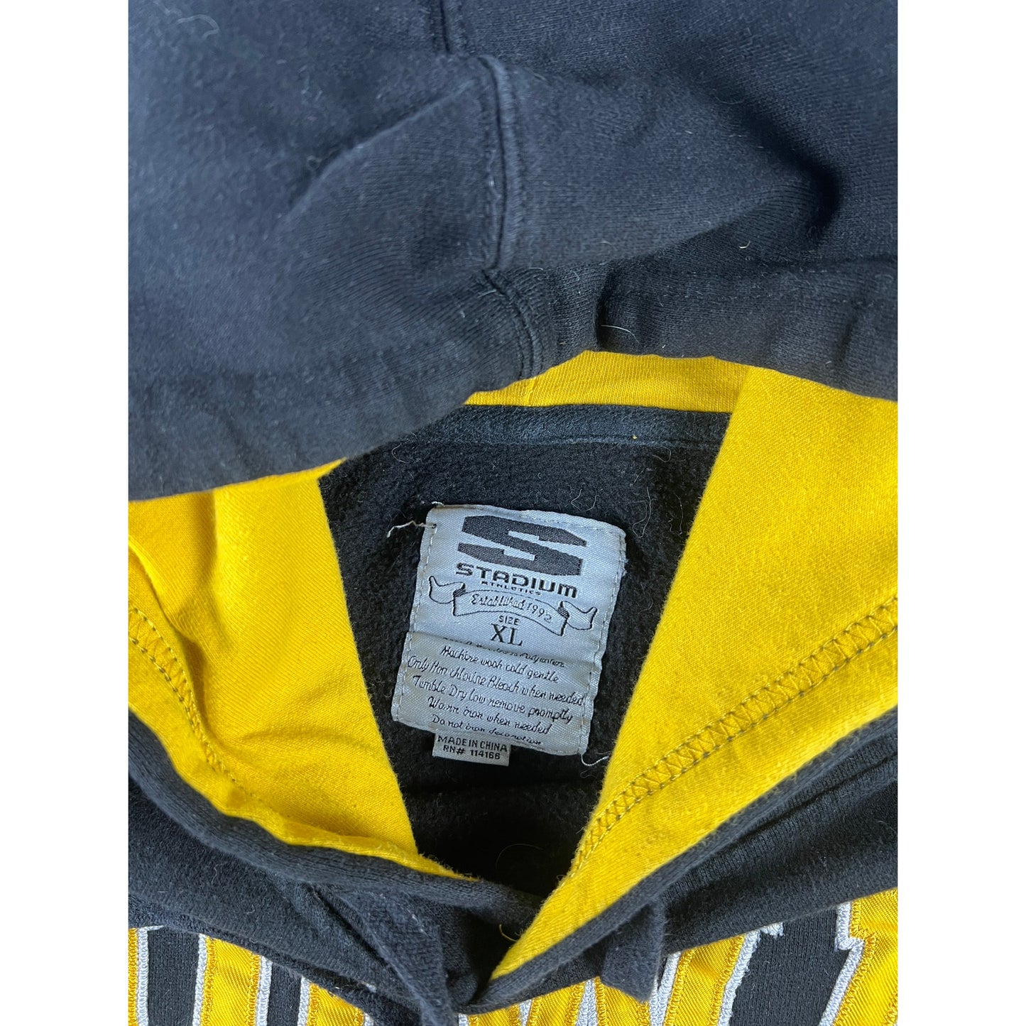 Iowa Hawkeyes Spellout Hoodie - XL