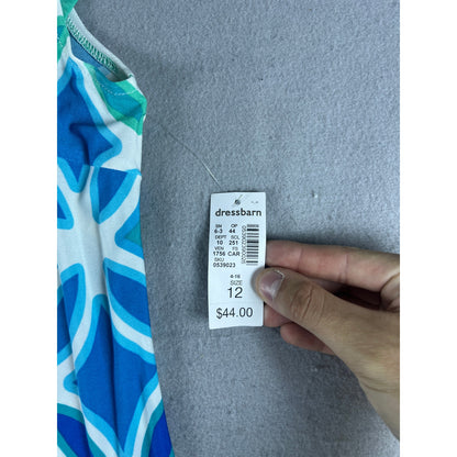 Dressbarn Signature Camryn Geometric Ombre Dress - 12