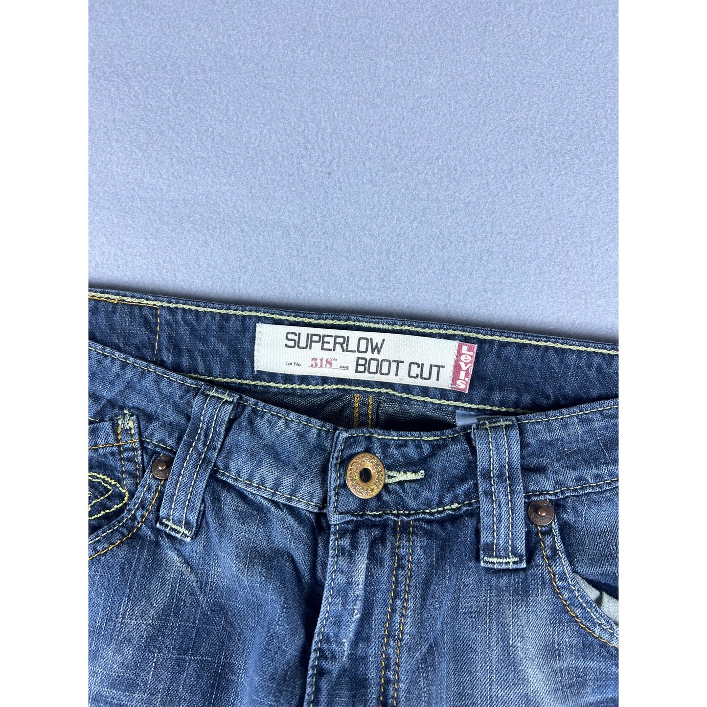 Vintage Levi's 518 Superlow Bootcut Jeans -