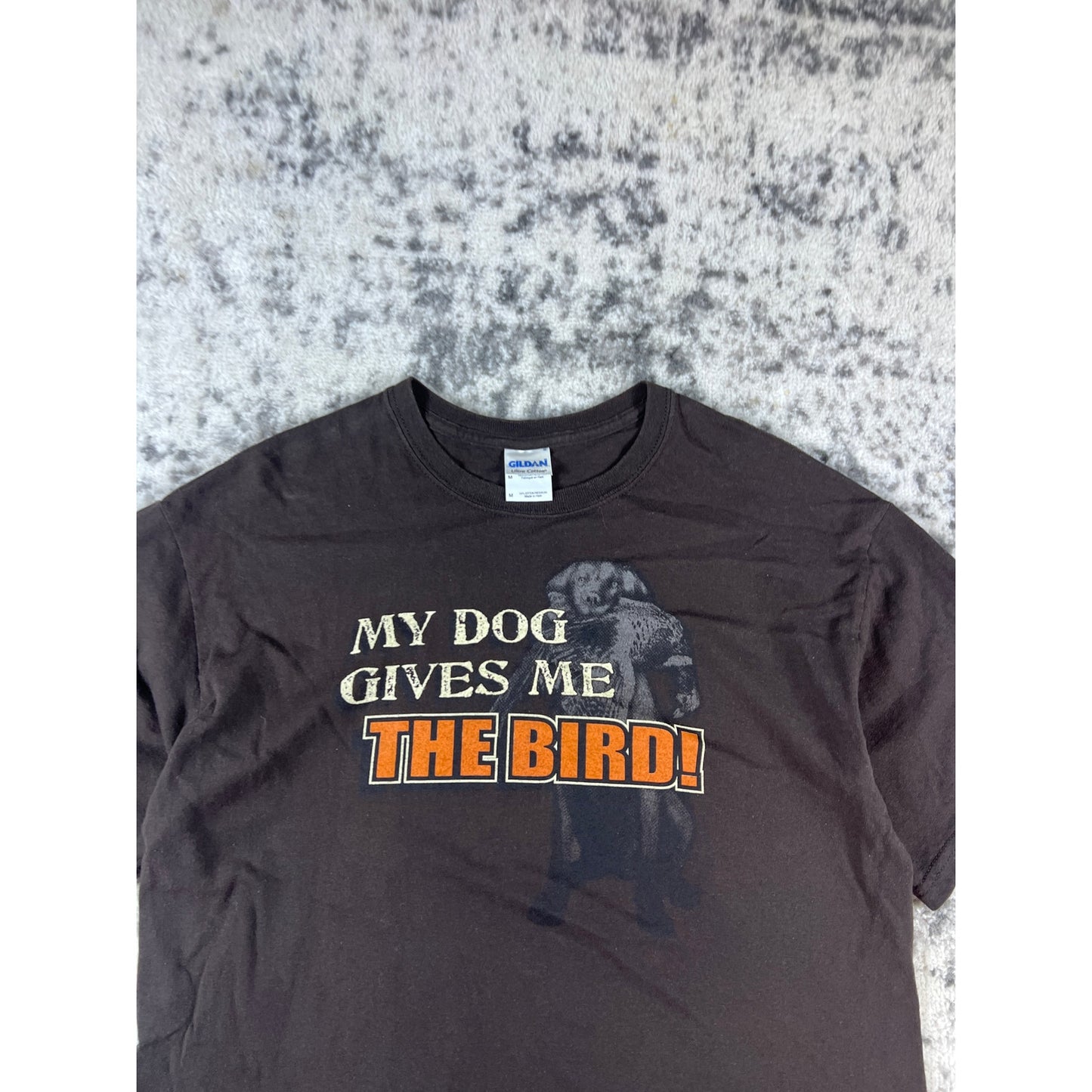 My Dog Gives Me The Bird T-Shirt - M