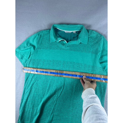 Ashworth Heathered  Polo Shirt - L