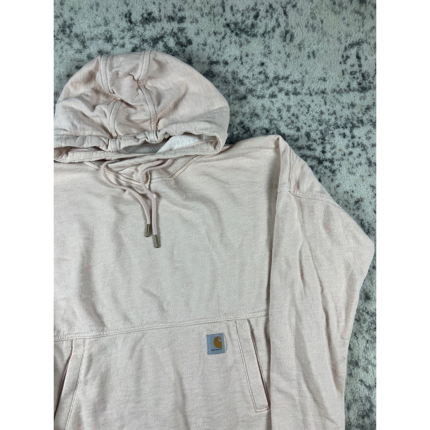 Pink Carhartt Sweatshirt Hoodie - M 8/10