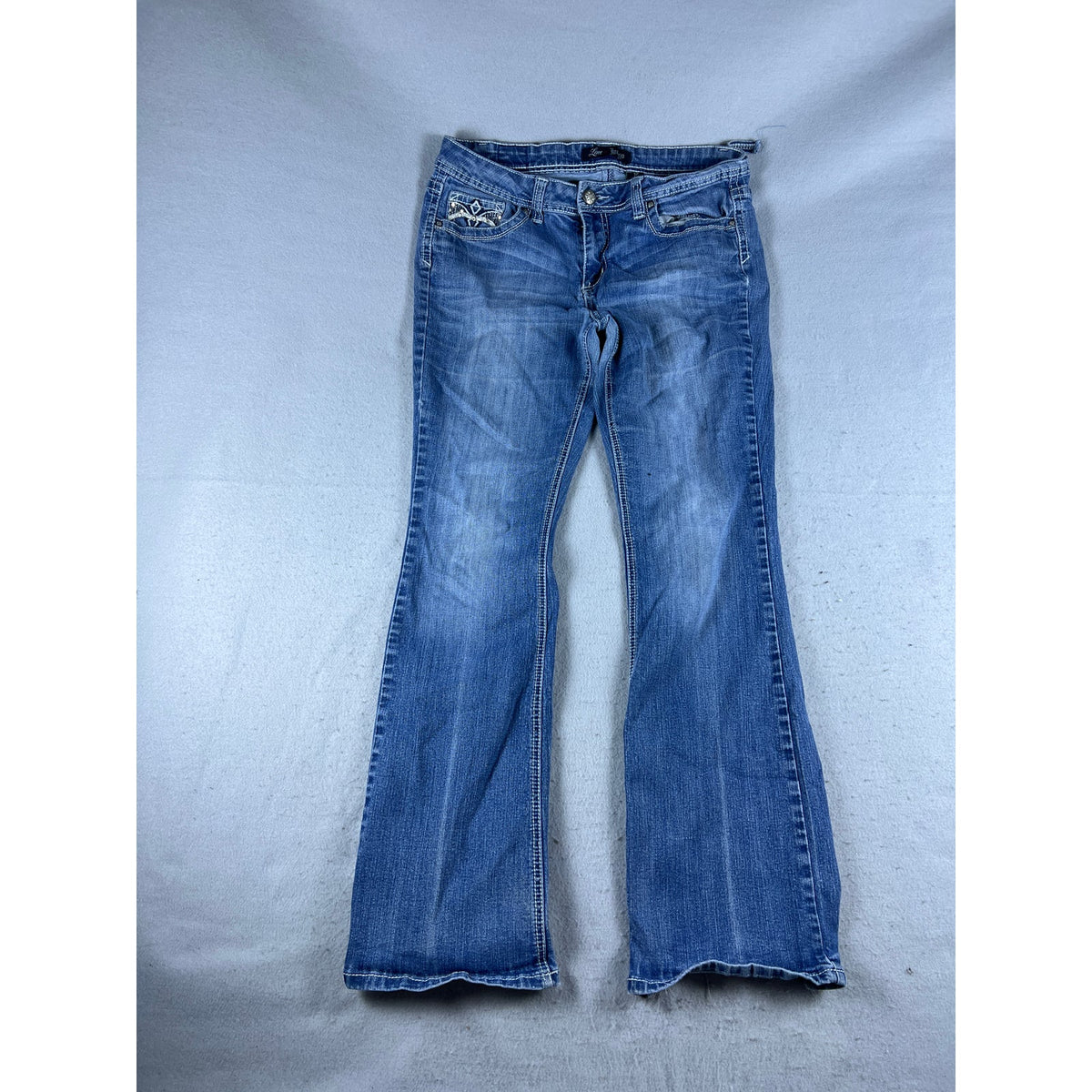 Love Indigo Flared Jeans Womens - 12