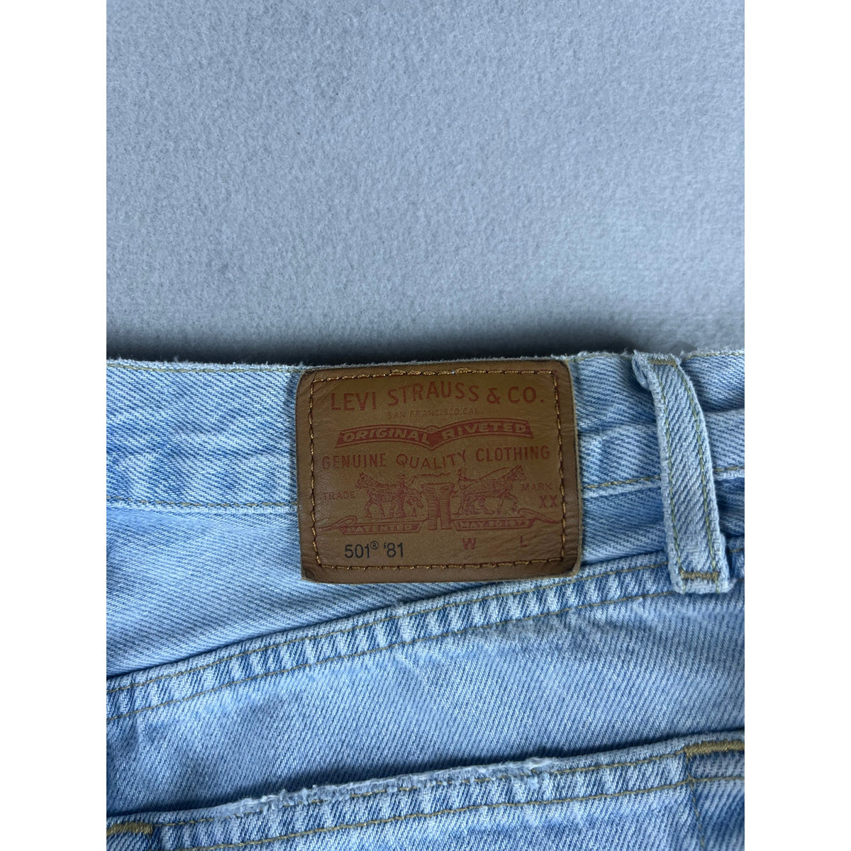 Levi's Premium 501 81 Mom Jeans Womens - 24x31
