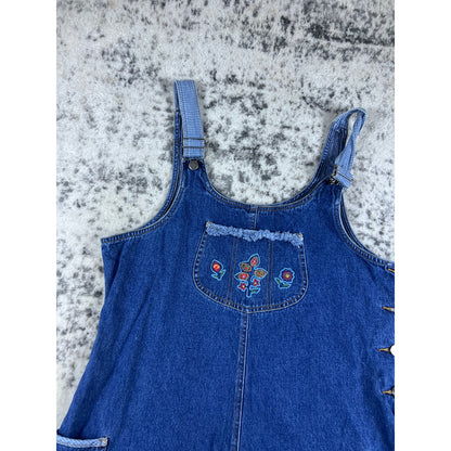 Vintage BASIC EDITION Denim Jean Overalls - L