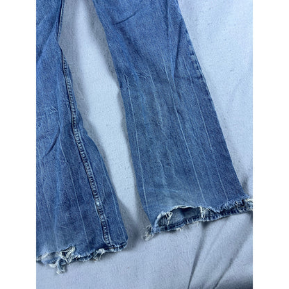 American Eagle Bootcut Low Rise Distressed Jeans - 32x32