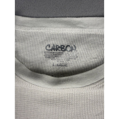Carbon Thermal Waffle Knit Shirt - L
