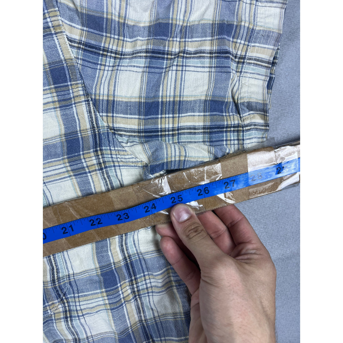St Johns Bay Broken Crosshatch Shirt - XL