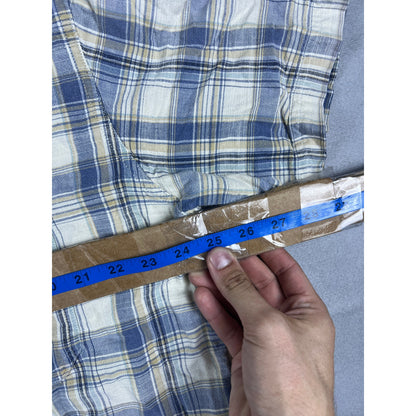 St Johns Bay Broken Crosshatch Shirt - XL