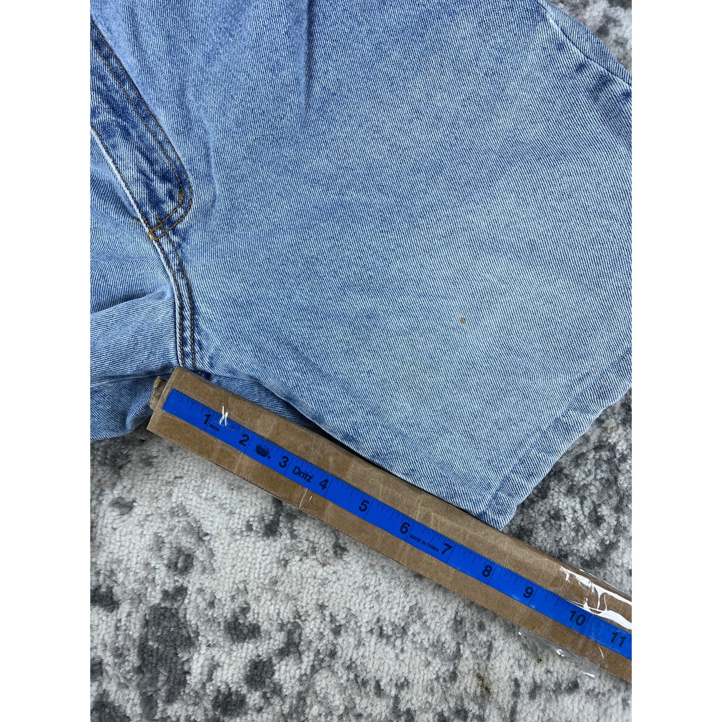 Vintage High Rise Denim Shorts Womens - 28