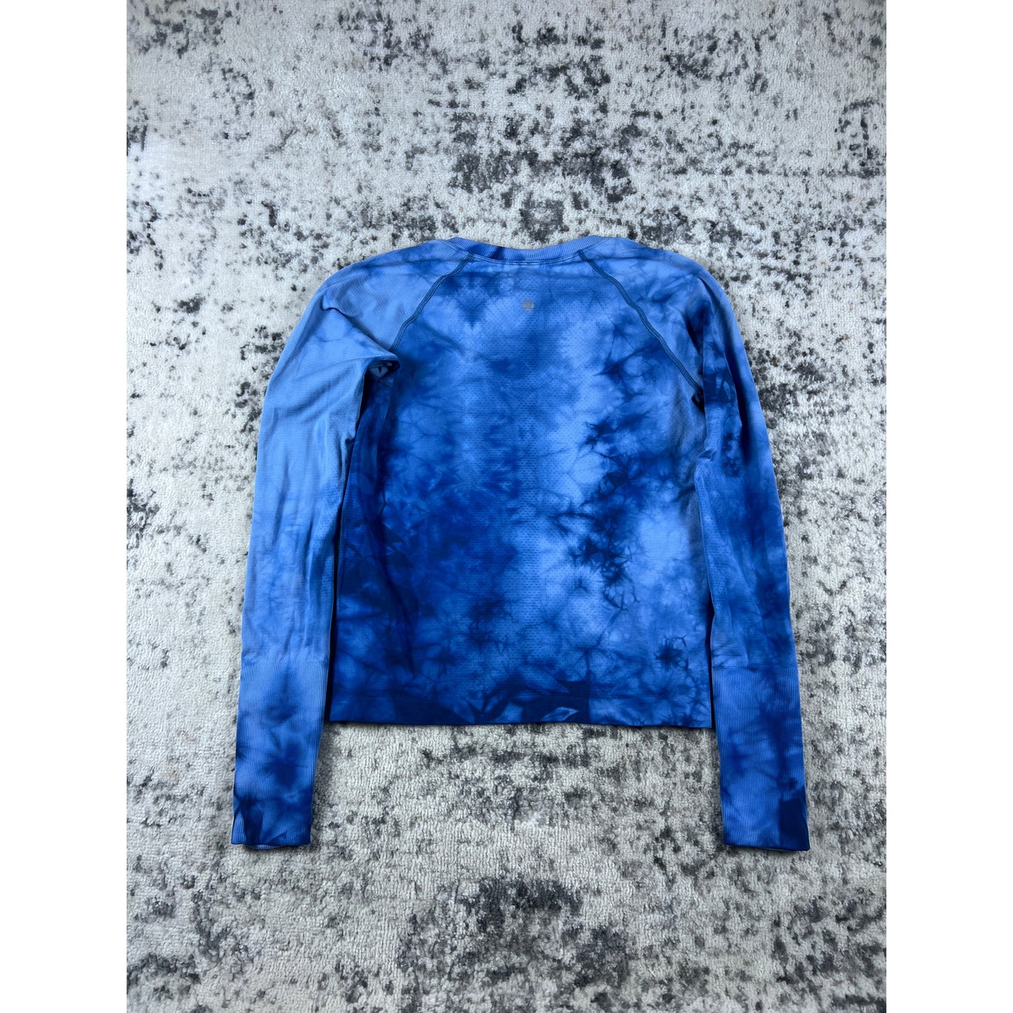 Lululemon Blue Swiftly Tech Marbel Top - 8