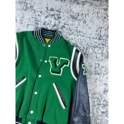 Vintage 70s Varsity Letterman Jacket - L