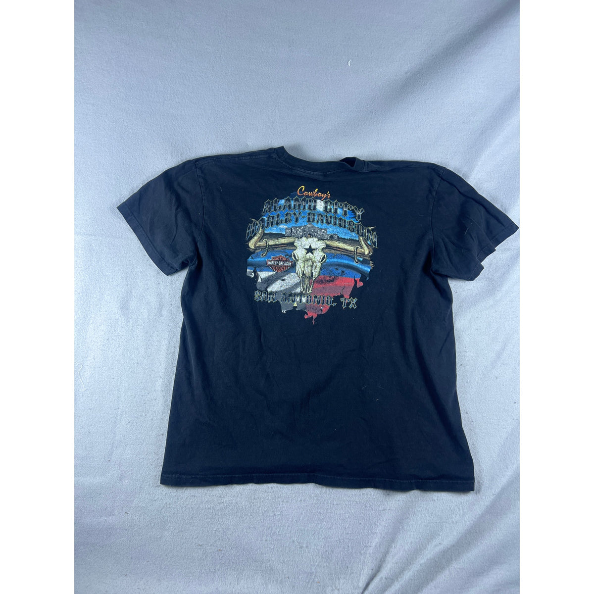 Harley Davidson Flame Skull T-Shirt Set - XL