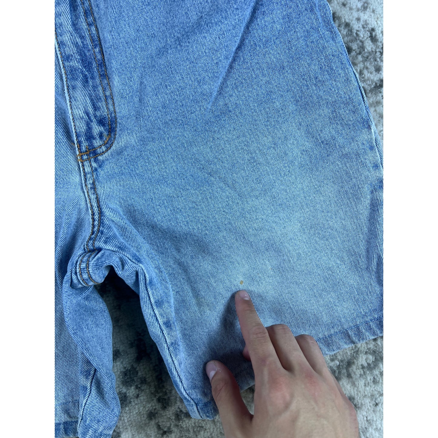 Vintage High Rise Denim Shorts Womens - 28