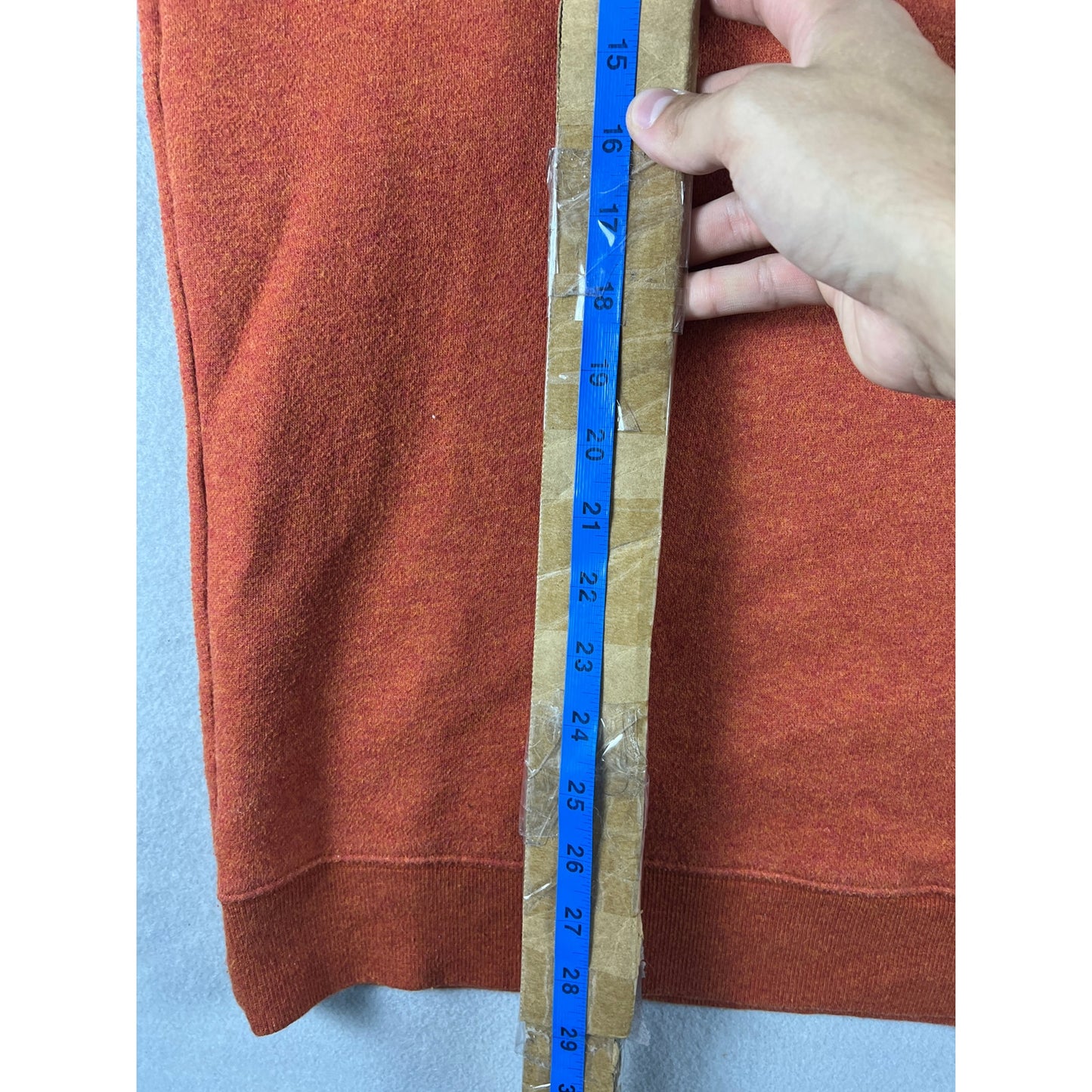 Columbia Orange Quarter Zip Sweatshirt - XL