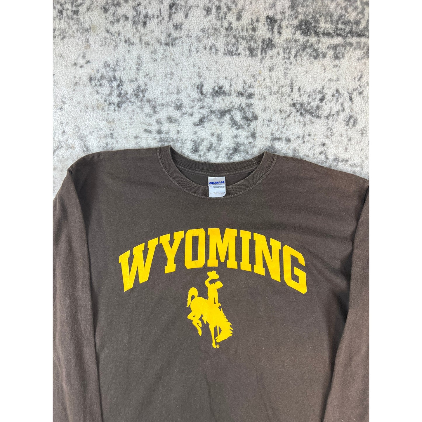 Vintage Wyoming Cowboys T-Shirt - L