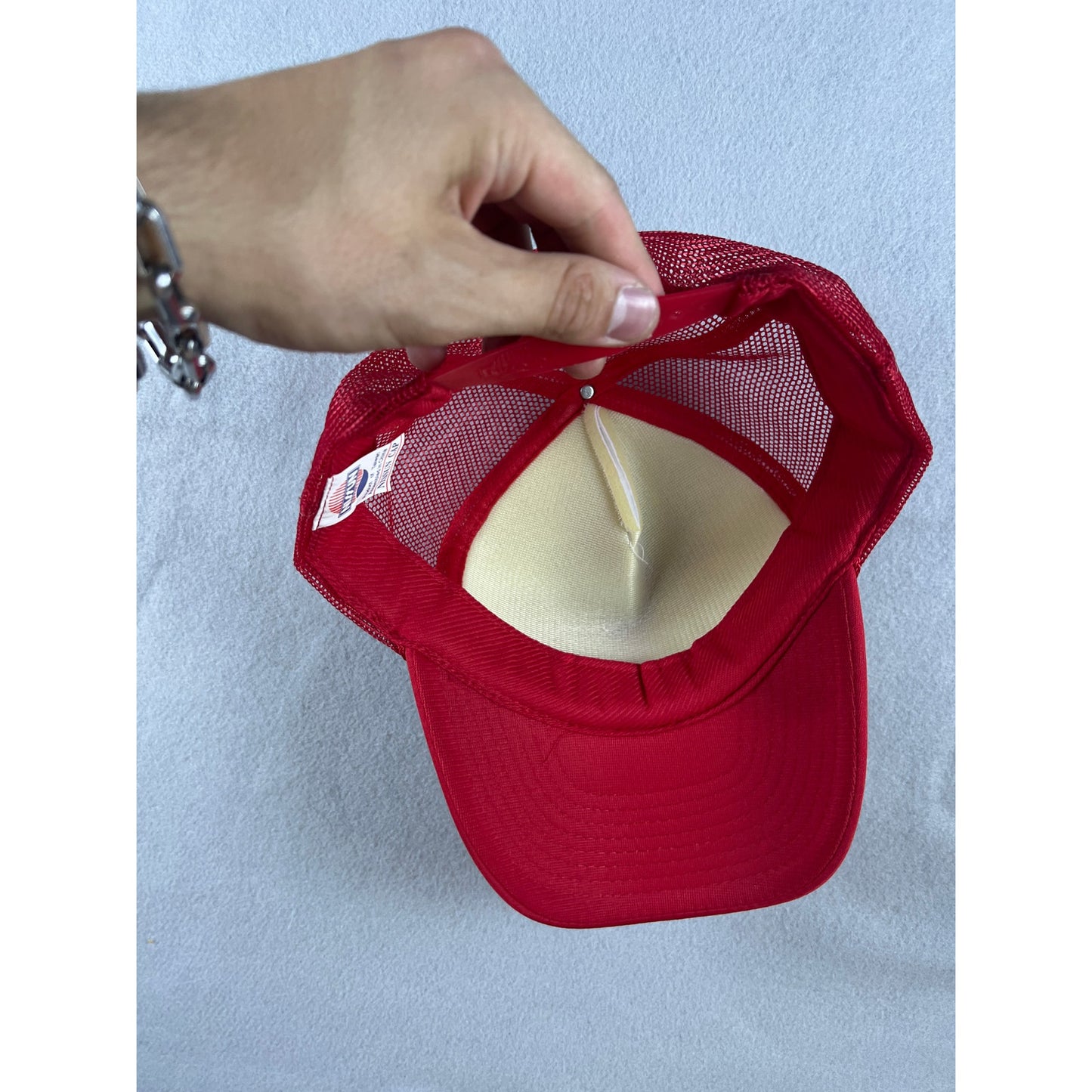 Vintage Funny Fishing Hat Fishin’ Fer These Varmits Trucker Hat
