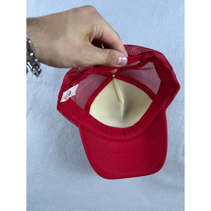 Vintage Funny Fishing Hat Fishin’ Fer These Varmits Trucker Hat