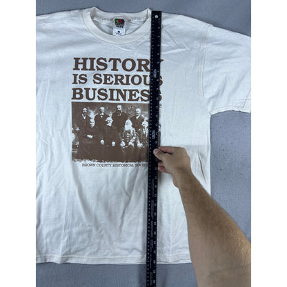 History is Serious Business T-Shirt - L