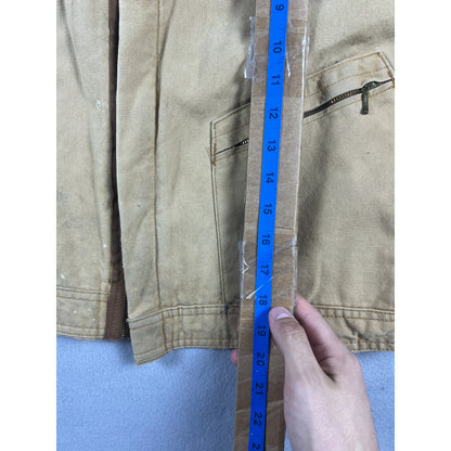 Vintage Berco Duck Canvas Work Jacket - L Tan