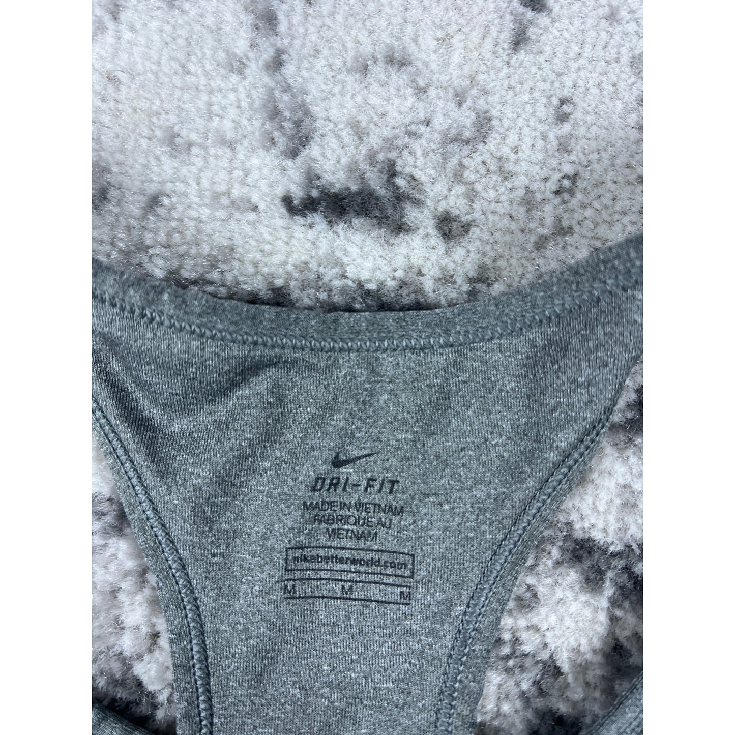 Y2k Grey Nike Sports Bra - M