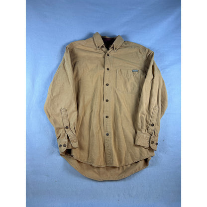 Woolrich Heavyweight Chamois Flannel Shirt - L