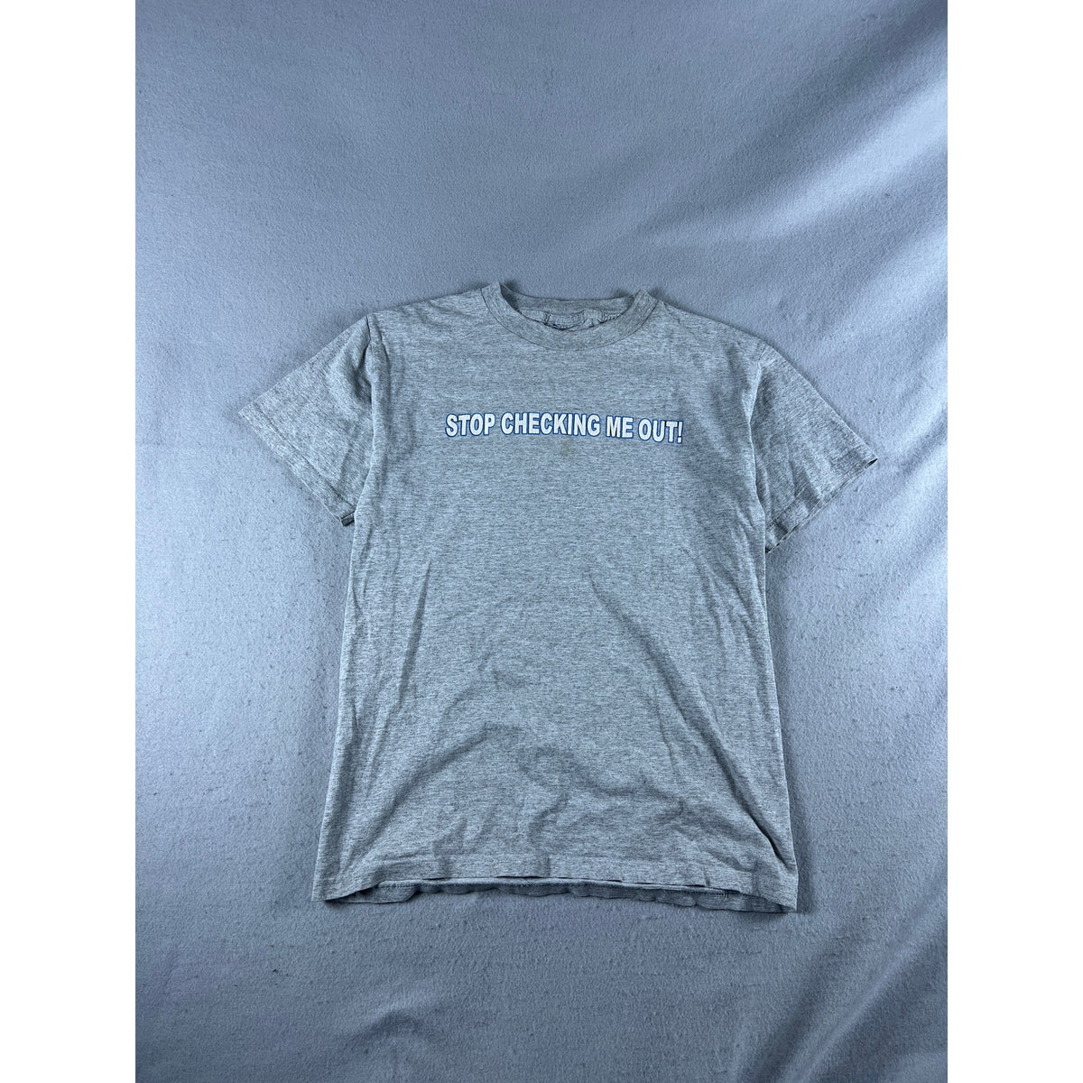 Vintage Stop Checking Me Out T-Shirt - S