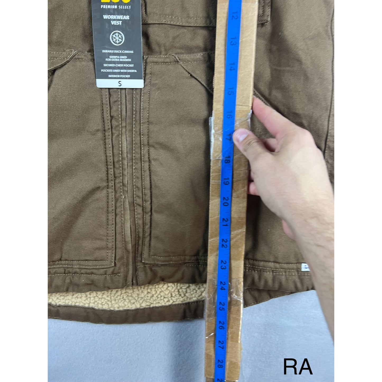 Lee Duck Canvas Work Vest - S
