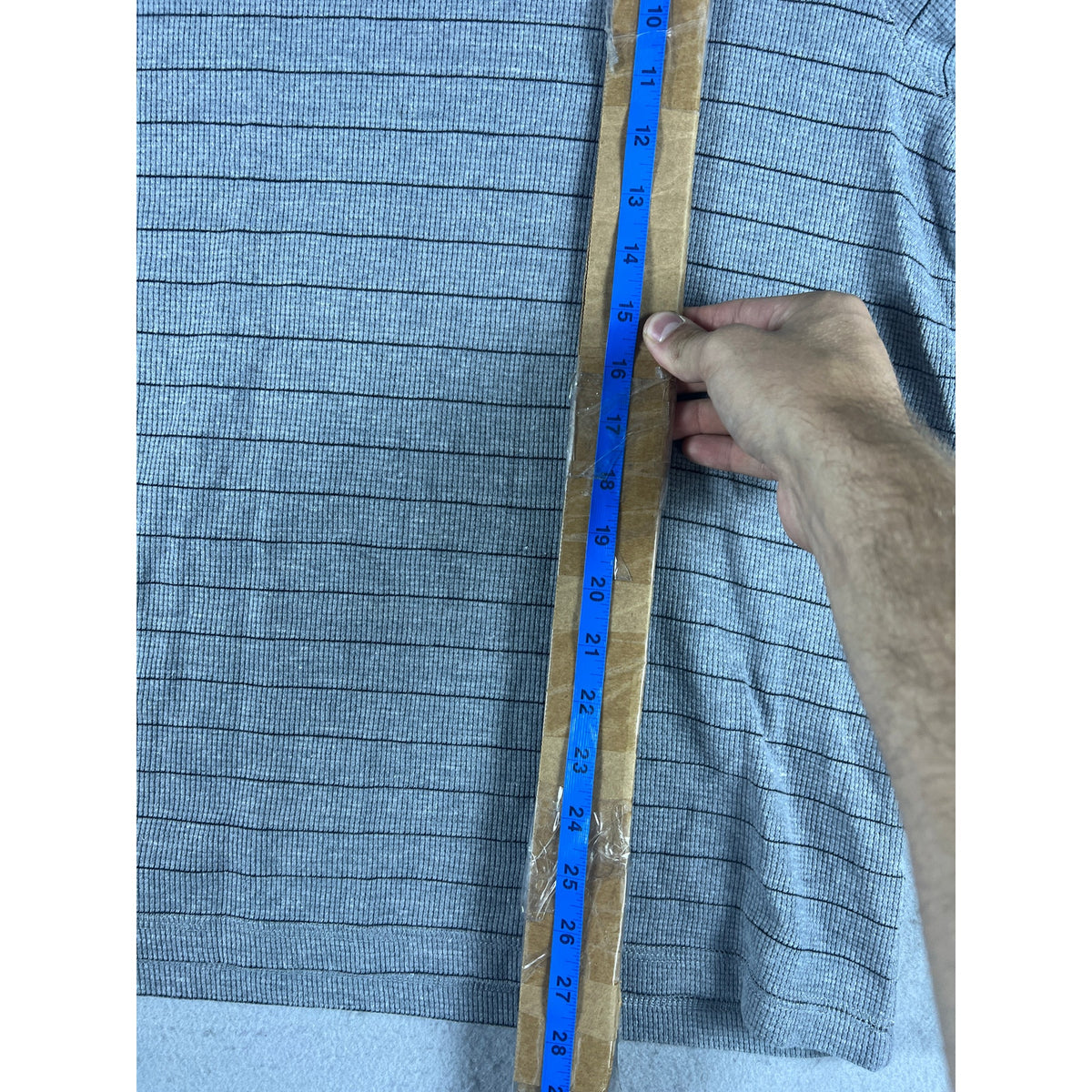 Faded Glory Thermal Waffle Knit Shirt - XL
