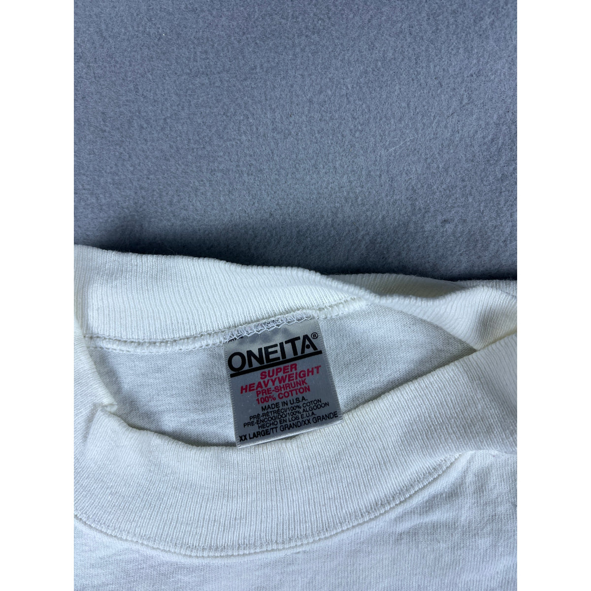 Vintage Oneita Super Heavyweight T-Shirt - 2XL